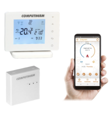 Бездротовий сенсорний Wi-Fi терморегулятор COMPUTHERM E400RF