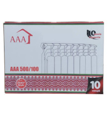 Біметалевий радіатор AAA Standart 500/100