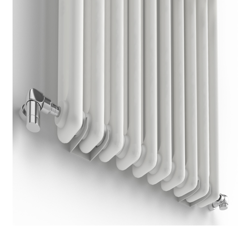Дизайнерский радиатор Ideale Zeta 12 10/1800/460 белый