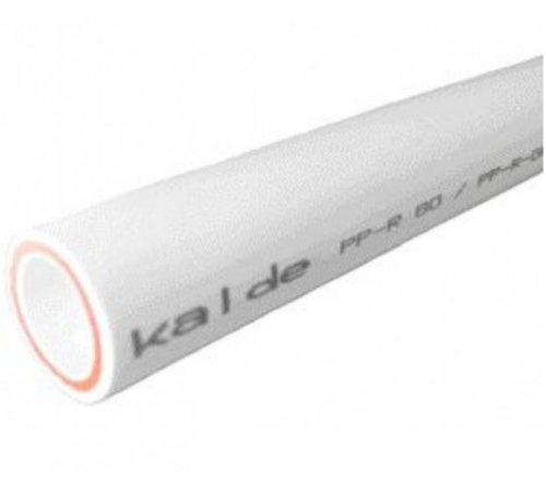 Труба PPR Kalde WHITE FIBER PN20 D25 (скловолокно)