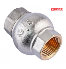 Зворотний клапан KOER NEW KR.173.N - 1/2" (нікельований)