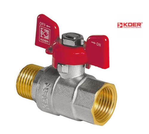 Кран шаровой KOER KR.218 - 3/4" ГШБ