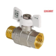 Кран шаровой KOER WHITE KR.218.W - 3/4" ГШБ