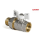 Кран с американкой прямой KOER WHITE KR.227.W - 1/2"