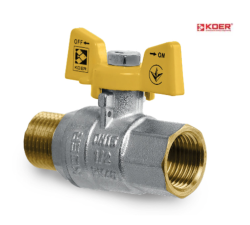 Кран шаровой KOER GAS KG.208 - 3/4" ГШБ