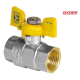 Кран шаровой KOER YELLOW KR.217.G - 1" ГГБ ГАЗ