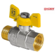 Кран шаровой KOER YELLOW KR.218.G - 3/4" ГШБ ГАЗ
