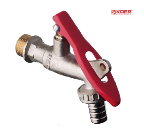 Кран полива KOER KR.249 - 1/2" ( с ухом под замок )