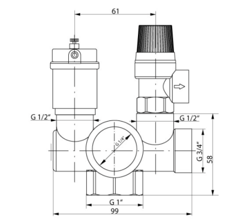 Група безпеки KOER KR.104 - 1"