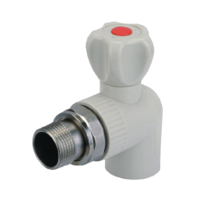 Кран PPR радіаторний кутовий KOER D20*1/2 (K0157.PRO)