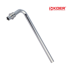 Трубка Г-образная для подключеня радіатора KOER KA.D16-250 - 16*15-250 мм