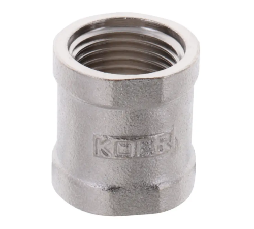 Муфта KOER KF.C08 - 3/4" (нікель)
