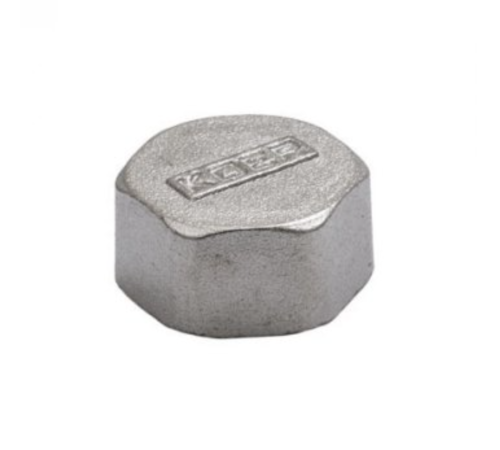 Заглушка з внутрішнім різьбленням KOER KF.P06F - 1/2" (нікель)
