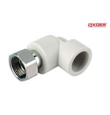 Кут KOER з накидною гайкою D20*1/2
