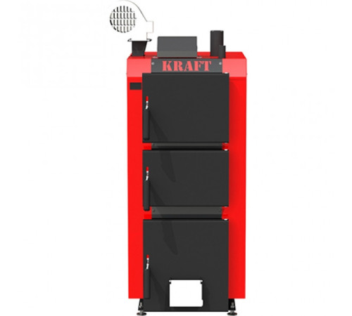 Твердопаливний котел Kraft S 20 кВт (турбiна+автоматика)