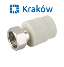 Муфта с накидной гайкой Krakow D25*1/2 (Латунь)