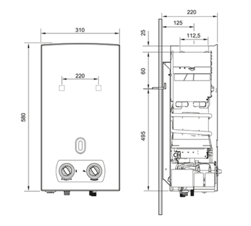 Газова колонка Bosch Therm 2000 W 10-KВ