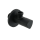 Кран приборный угловой Raftec Relo Black 1/2"*1/2" VKB80101 ( с керамическим запорным элементом )