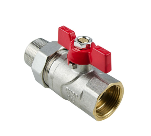 Кран шаровый с американкой Raftec RED 1" (CSA-031)