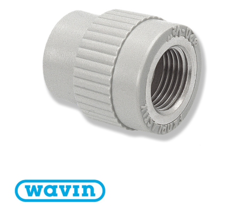 Муфта різьба внутрішня Wavin Ekoplastik МРВ D20*3/4 (SZI02025XX)