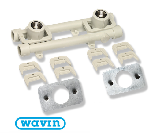 Настенный комплект Wavin Ekoplastik для гипсокартона РВ D20 (SNKK020SXX)