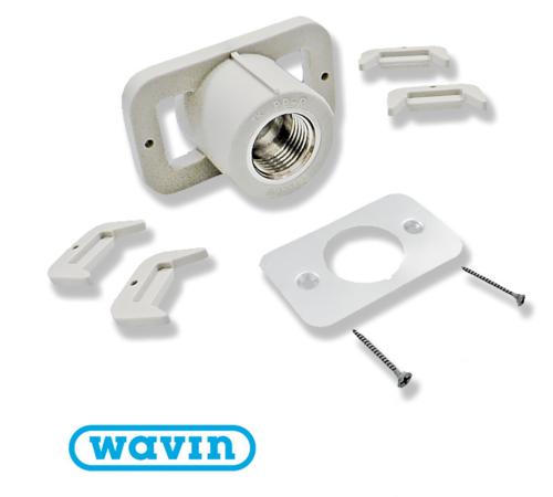 Переход Wavin Ekoplastik инсталляционный для гипсокартонных стен РВ D20*1/2 (SZS02020XX)