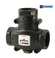 Триходовий змішувальний клапан ESBE VTС511 DN32 1.1/4" РВ 50 С° (51020600)