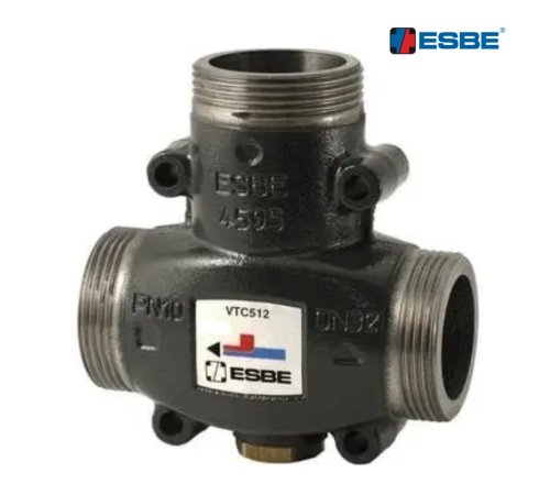 Трёхходовой смесительный клапан ESBE VTС512 DN32 1.1/2" РН 50 С° (51022000)