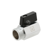Кран шаровый Raftec BLACK DN10 ВН 1/2" MINI (RVHSM01)