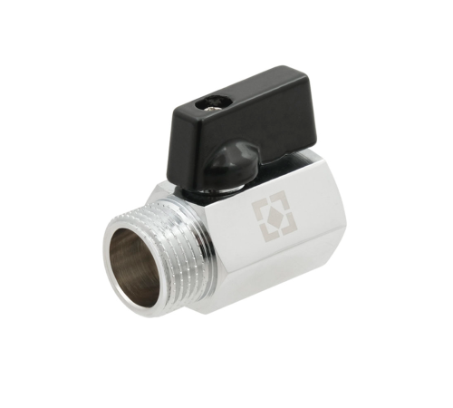 Кран шаровый Raftec BLACK DN10 ВН 1/2" MINI (RVHSM01)