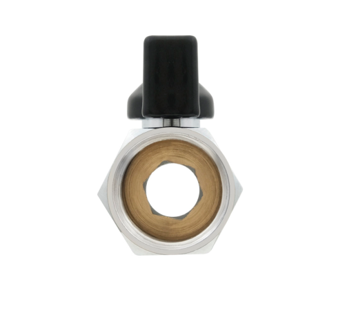 Кран шаровый Raftec BLACK DN10 ВВ 1/2" MINI (RVHSF01)