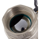 Кран кульовий Raftec BLACK PN40 НВ 1 1/4" (DRH41)