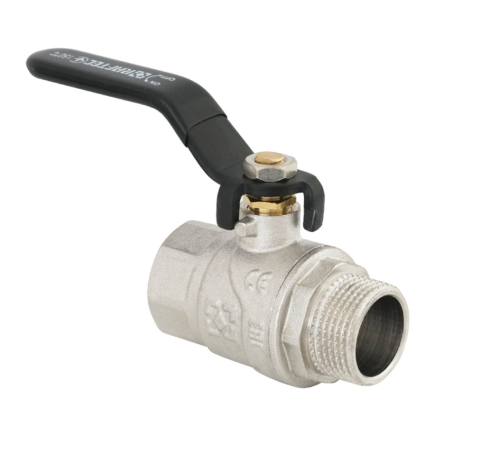 Кран кульовий Raftec BLACK PN40 НВ 1 1/4" (DRH41)