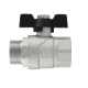 Кран шаровый Raftec BLACK PN20 ВН 3/4" (DRB21)