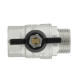 Кран шаровый Raftec BLACK PN20 ВН 3/4" (DRB21)