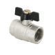 Кран шаровый Raftec BLACK PN40 ВВ 3/4" (DRB2)