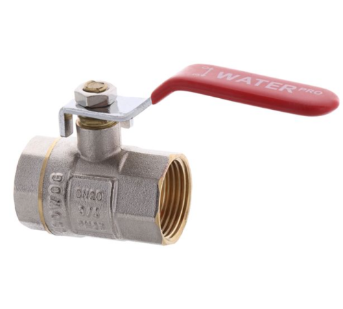 Кран кульовий Waterpro WP602-20FFL - 3/4" ГГВ